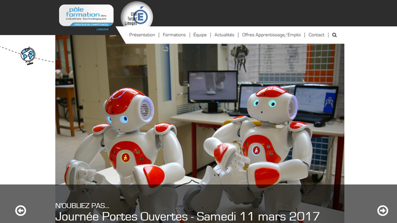 Site Internet - CFAI Limoges Turgot