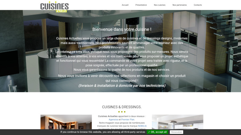 Site Internet - Cuisines Actuelles