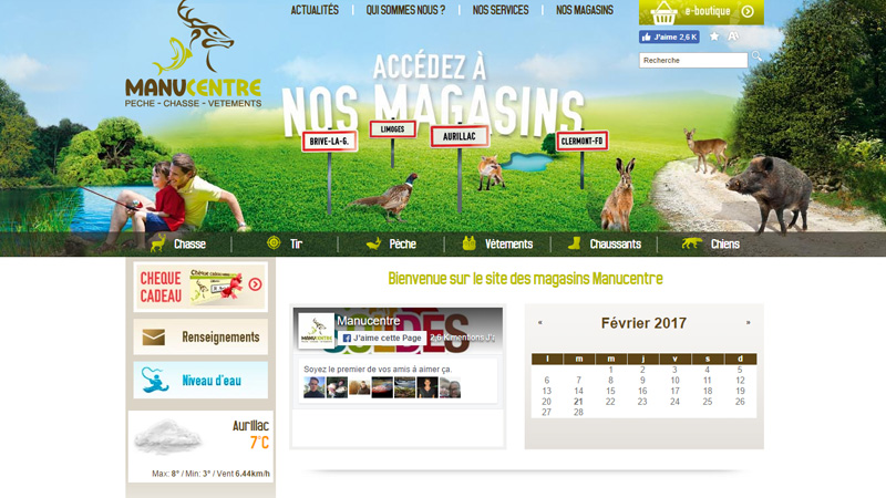 Site Internet - Manucentre