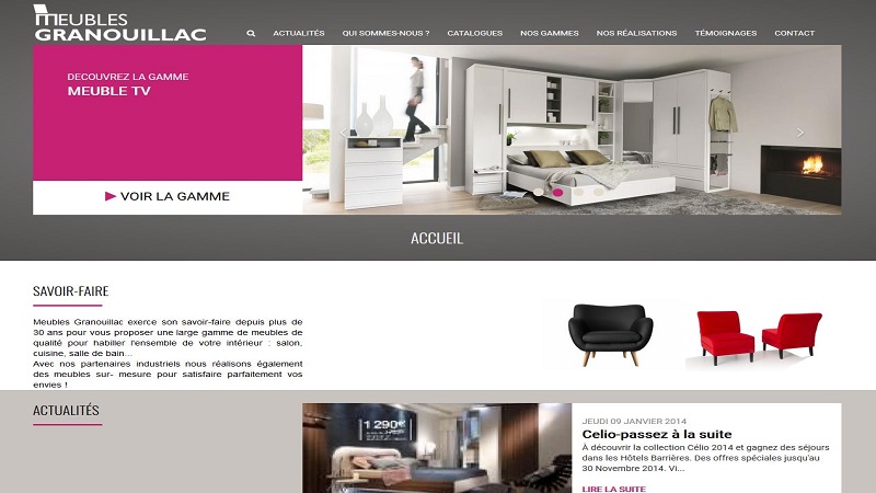 Site Internet - Espace Granouillac