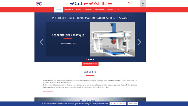 Site Internet - RGI FRANCE